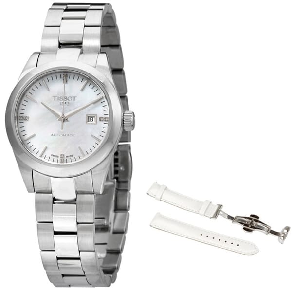 Relógio Tissot Automático Diamante Madrepérola Feminino T132.007.11.116.00