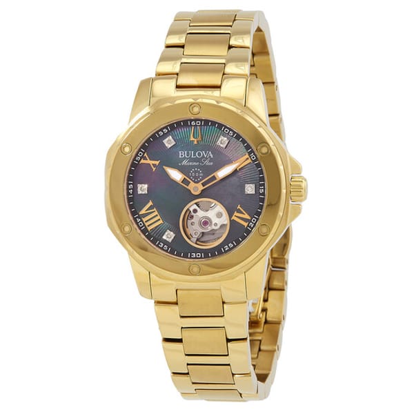 Relógio Bulova Series A Automático Diamante Feminino 97P171