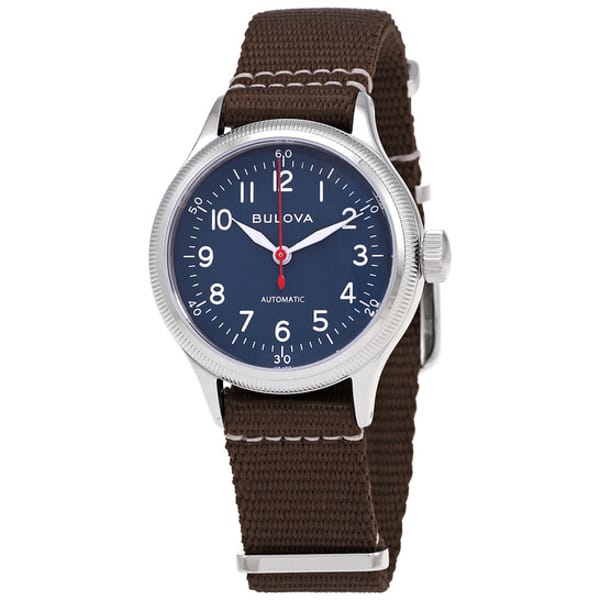 Relógio Bulova Automático Azul 96A282