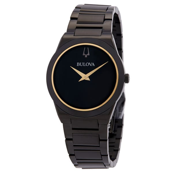 Relógio Bulova Millennia Quartzo Preto Masculino 98A313