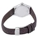 Relógio Tissot Tradition 5.5 Branco Couro Marrom Feminino T063.009.16.018.00