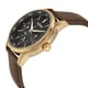 Relógio Citizen Dress Eco-Drive Preto Couro Marrom Masculino BU2013-08E