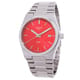 Relógio Tissot PRX 35 Quartzo Vermelho Feminino T1372101142100