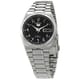 Relógio Seiko 5 Automático Preto Arábico Aço Masculino SNK063J5