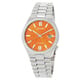 Relógio Citizen Tsuyosa Automático Laranja Masculino NJ0151-88Z