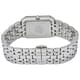 Relógio Bulova Quadra Diamante Preto Feminino 96P202