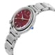 Relógio Citizen L Eco-Drive Madrepérola Vermelha Feminino EM1090-78X