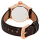Relógio Tissot Carson Branco Couro Marrom Feminino T0852103601100