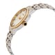 Relógio Seiko Discover More Quartzo Diamante Prata Bicolor Feminino SRZ550P1