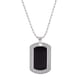 Kit Relógio Bulova Quartzo Crystal Preto Masculino com Dog Tag 98K101
