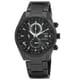 Relógio Citizen Perpétuo Alarme Hora Mundial Cronógrafo GMT Preto Masculino AT8265-81E