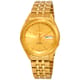 Relógio Seiko Series 5 Automático Dourado Masculino SNKL28