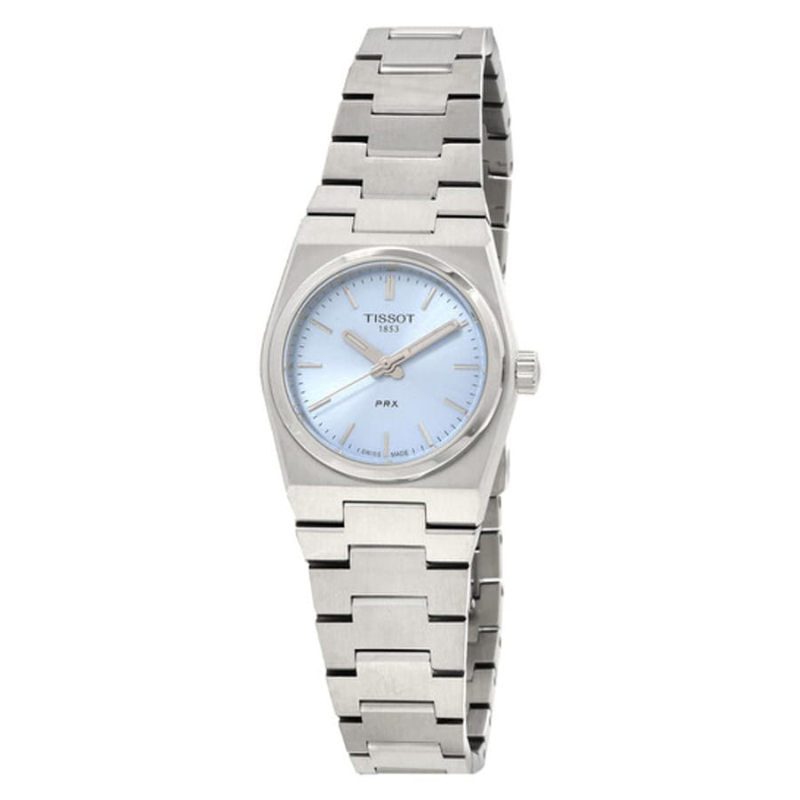 Relógio Tissot PRX Quartzo Azul Gelo Feminino T1370101135100