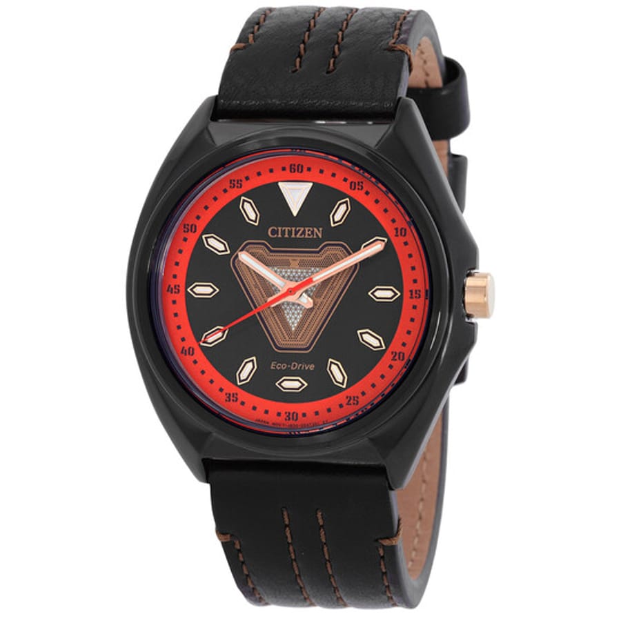 Relógio Citizen Tony Stark '63 Eco-Drive Preto Masculino AW2075-05W