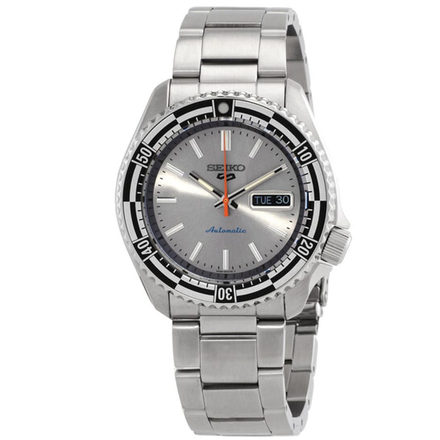 Relógio Seiko 5 Sports Automático Prata Masculino SRPK09K1