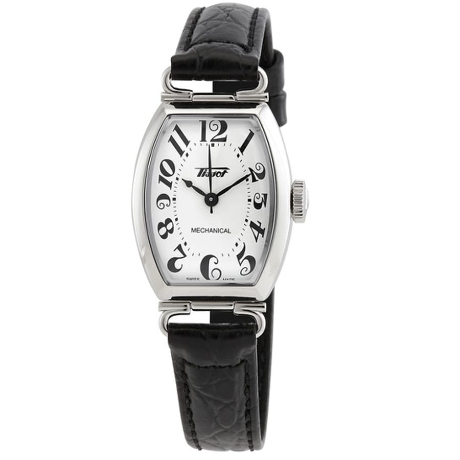 Relógio Tissot Heritage Porto Corda Manual Branco Feminino T128.161.16.012.00