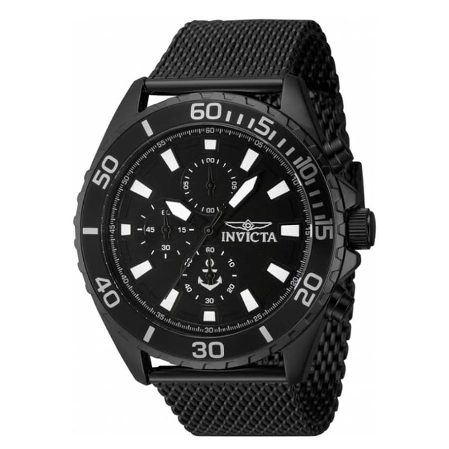 Relógio Invicta Ocean Voyage Cronógrafo Quartzo Preto Masculino 46276