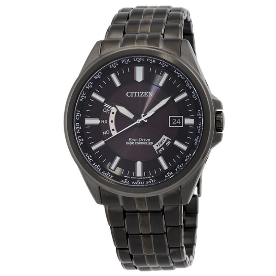 Relógio Citizen Perpétuo Hora Mundial Preto Masculino CB0294-54E