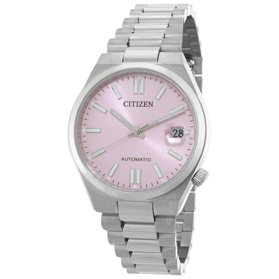 Relógio Citizen Tsuyosa Automático Rosa Pastel NJ0200-50Z