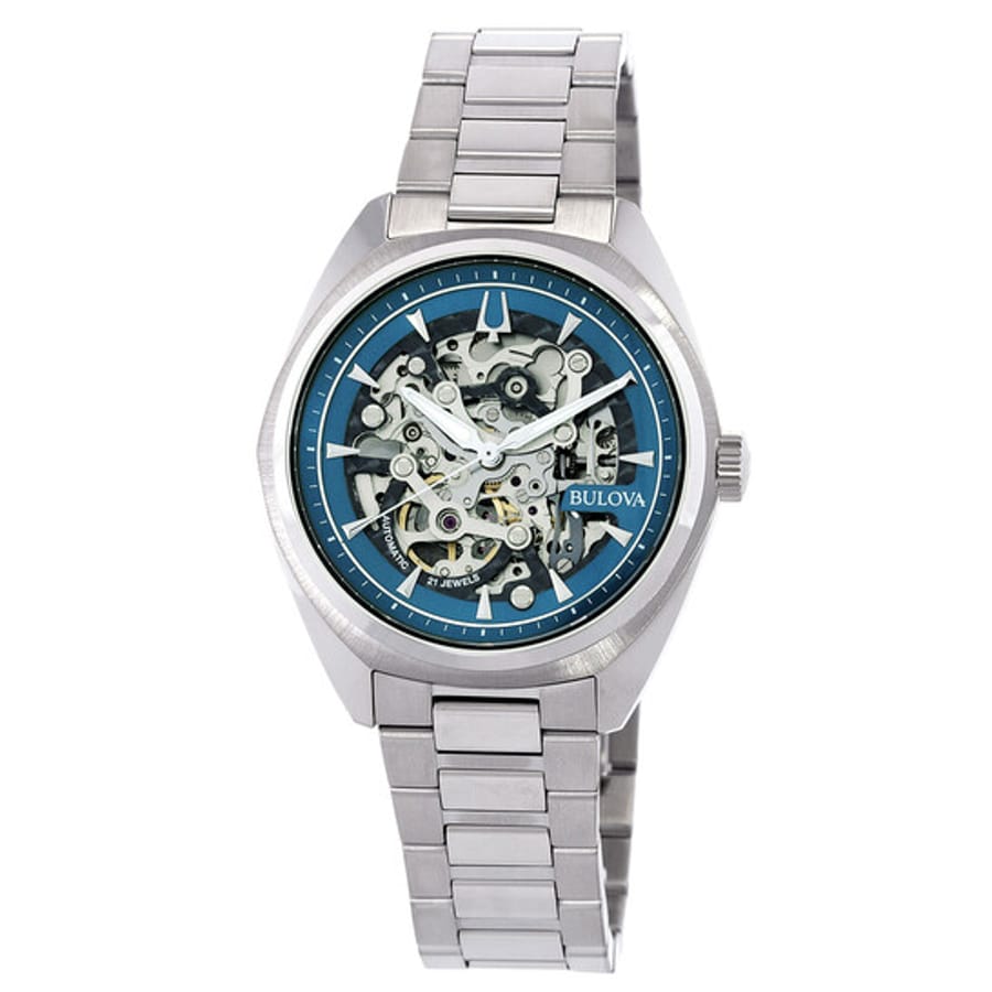 Relógio Bulova Surveyor Automático Azul Masculino 96A292
