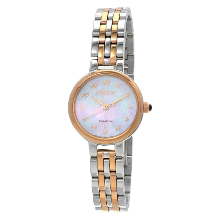 Relógio Citizen L Classic Eco-Drive Branco Feminino EM0996-84Y