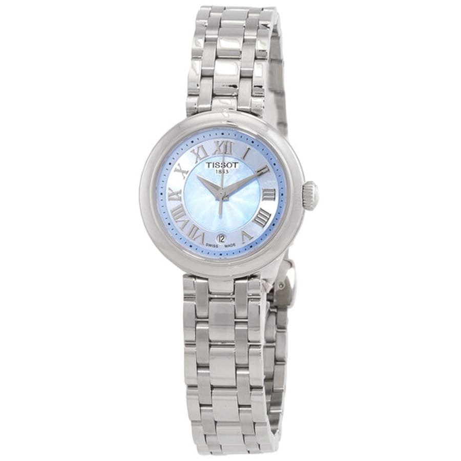 Relógio Tissot Bellissima Small Quartzo Madrepérola Azul Feminino T1260101113300