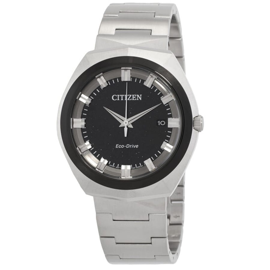 Relógio Citizen Eco-Drive 365 Quartzo Preto Masculino BN1014-55E