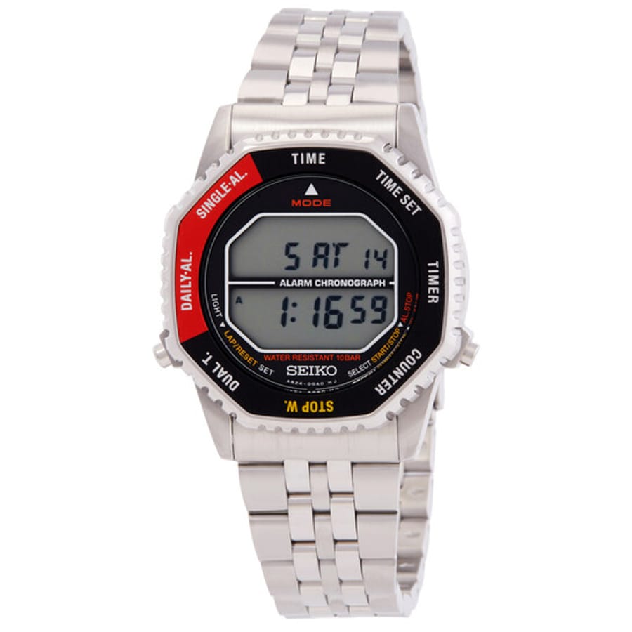 Relógio Seiko Rotocall Alarme Cronógrafo Quartzo Digital SMGG19P1