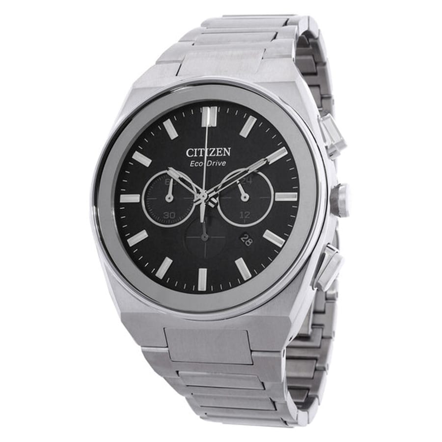 Relógio Citizen Axiom SC Cronógrafo Preto Masculino CA4580-50E
