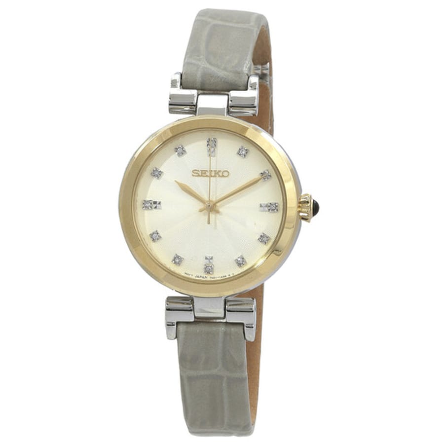 Relógio Seiko Dress Quartzo Diamante Feminino SRZ546