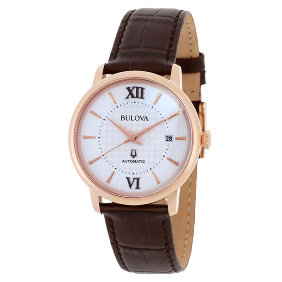 Relógio Bulova Hudson Quartzo Prata Masculino 97B225