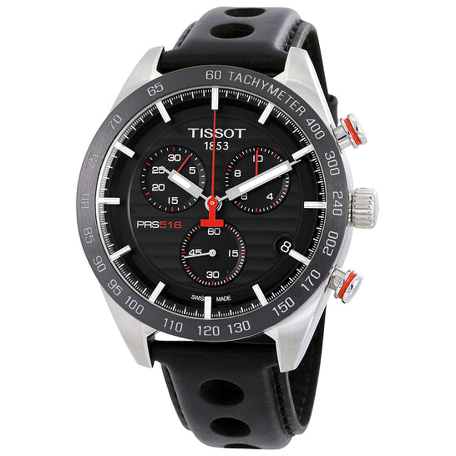 Relógio Tissot PRS 516 Cronógrafo Preto Masculino T100.417.16.051.00
