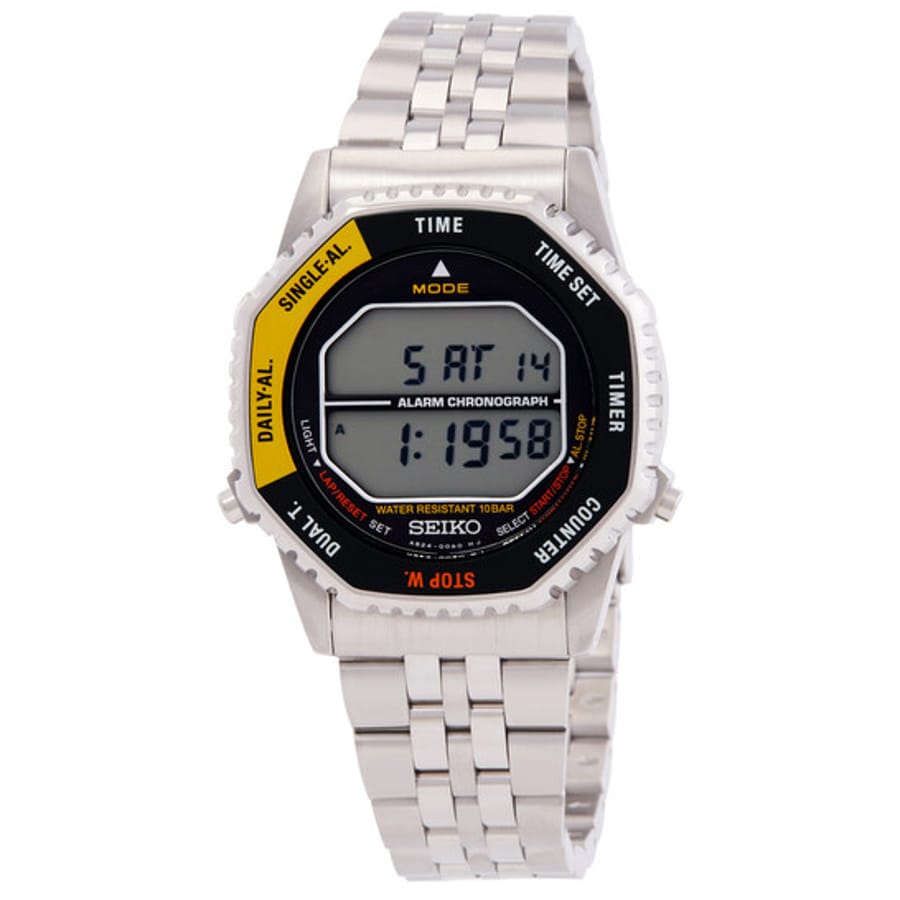 Relógio Seiko Rotocall Alarme Cronógrafo Quartzo Digital SMGG17P1