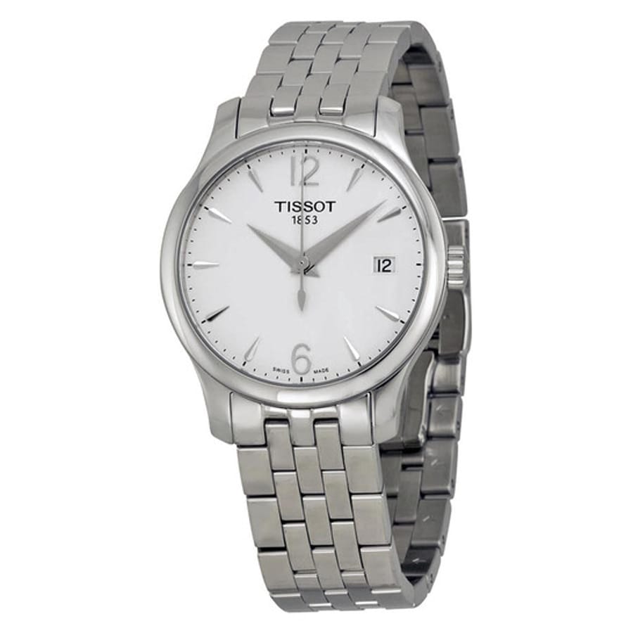 Relógio Tissot Tradition Prata Feminino T0632101103700