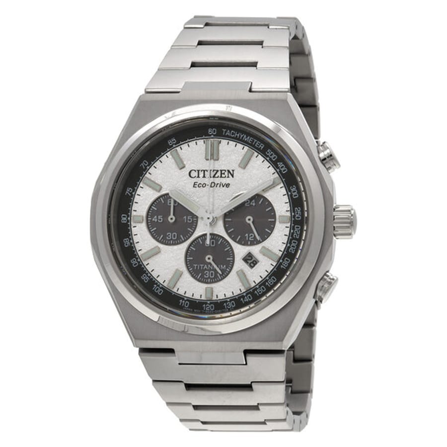 Relógio Citizen Zenshin Chrono Cronógrafo Prata Masculino CA4610-85A