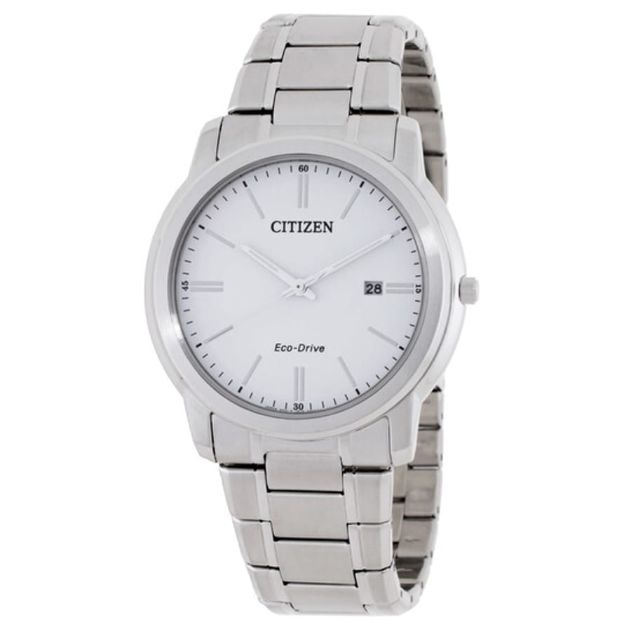Relógio Citizen Eco-Drive Branco Masculino AW1218-56A