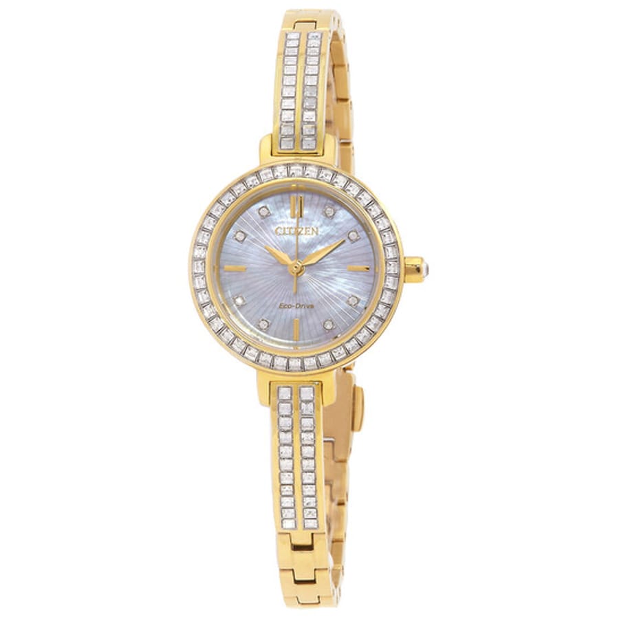 Relógio Citizen Silhouette Crystal Eco-Drive Feminino EM0862-56D