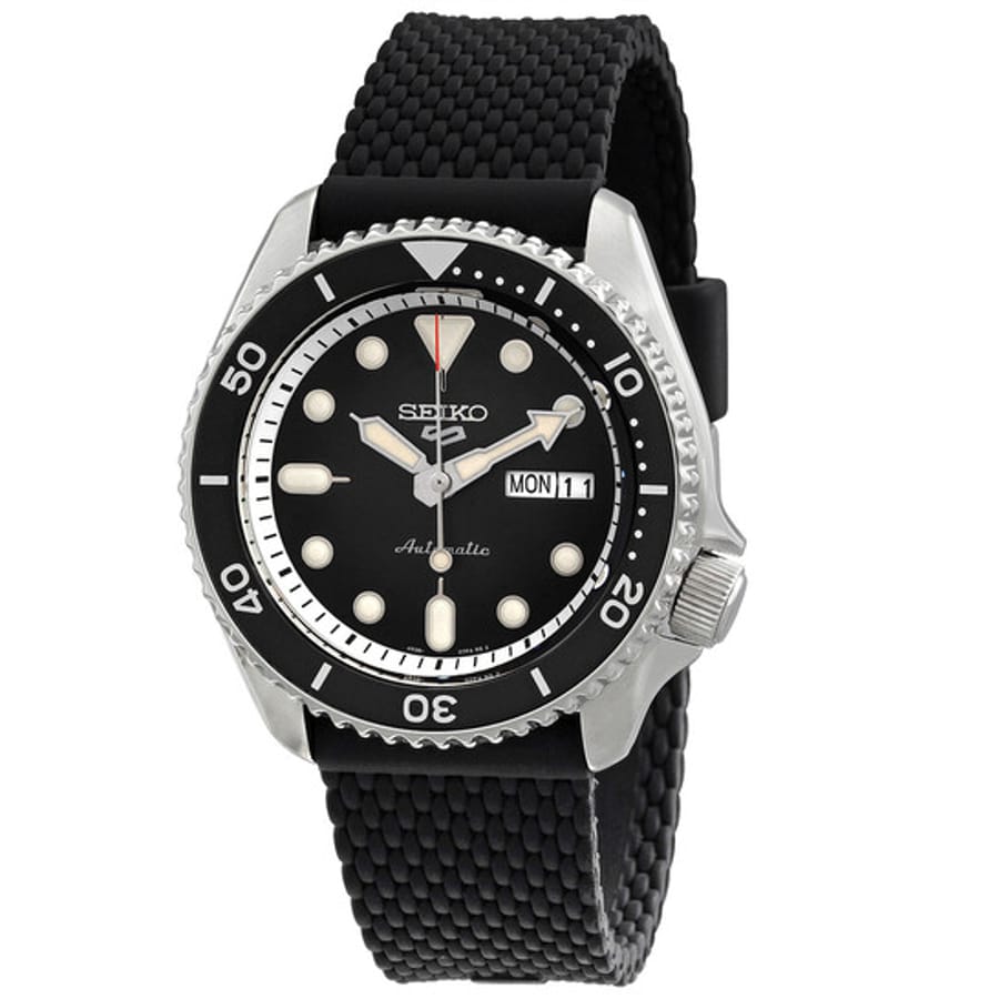 Relógio Seiko 5 Sports Automático Preto Masculino SRPD73K2