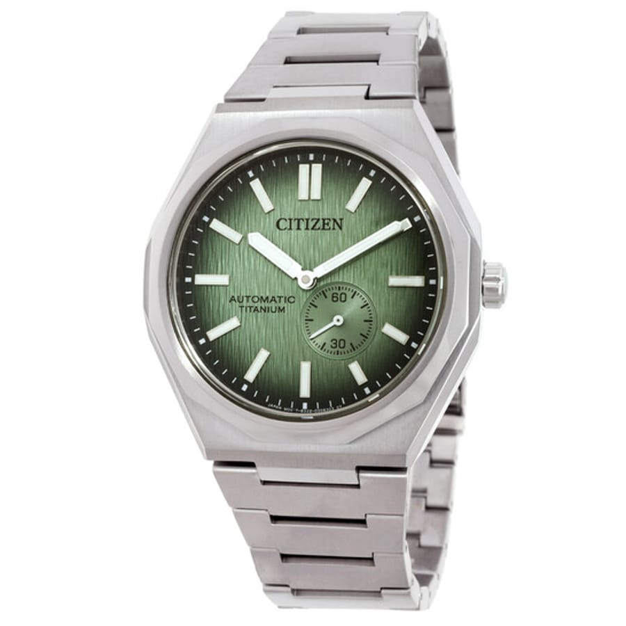 Relógio Citizen Zenshin 60 Automático Verde Masculino NK5020-58X