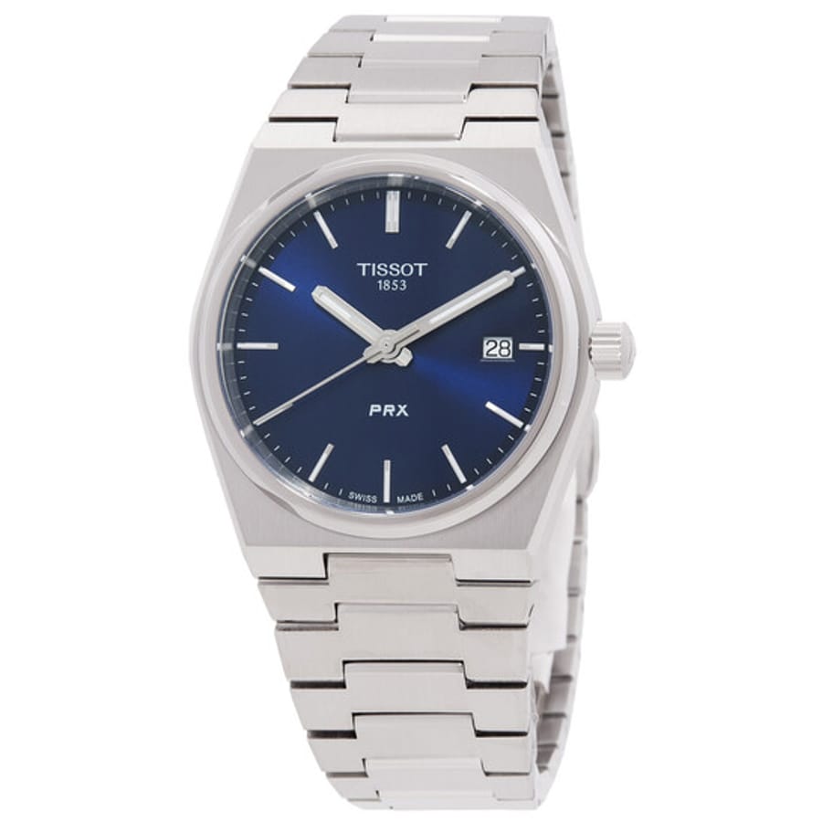 Relógio Tissot PRX Quartzo Azul Unissex T1372101104100