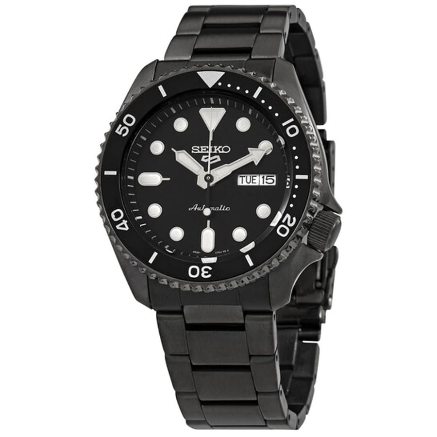 Relógio Seiko 5 Sports Automático Preto Masculino SRPD65K1
