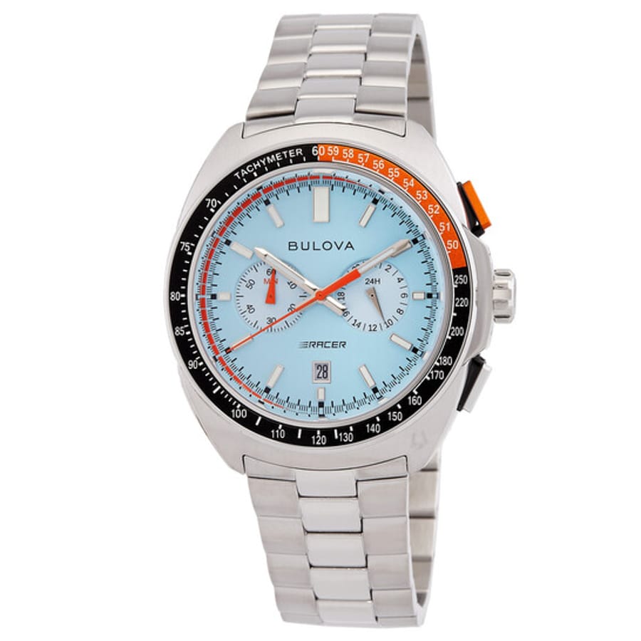 Relógio Bulova Racer Cronógrafo Quartzo Azul Masculino 98B432