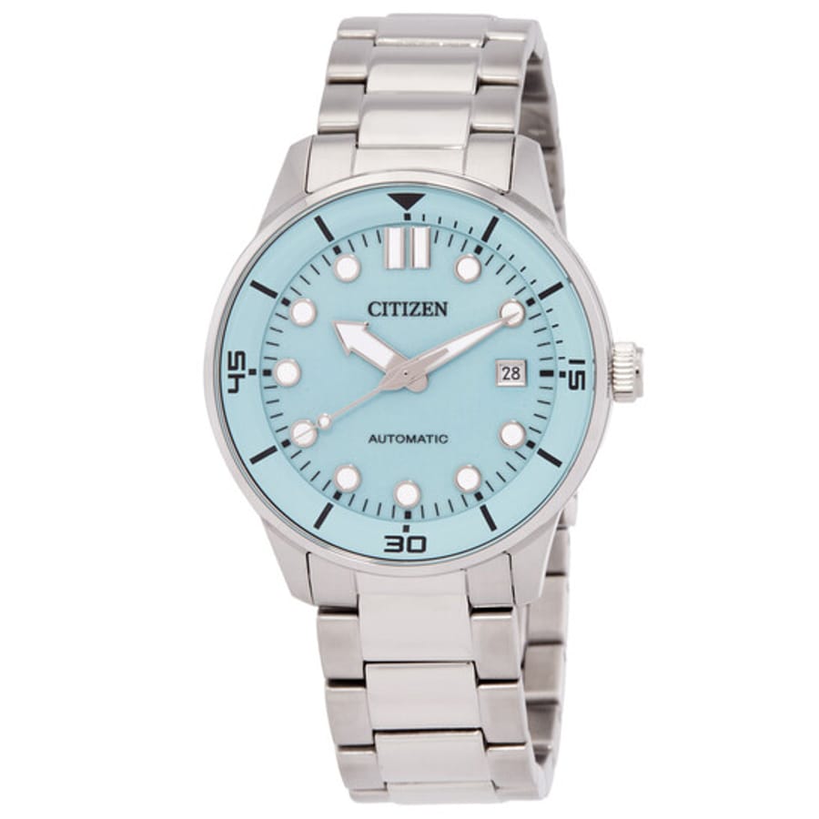 Relógio Citizen Mecânico Automático Azul Masculino NJ0191-83M