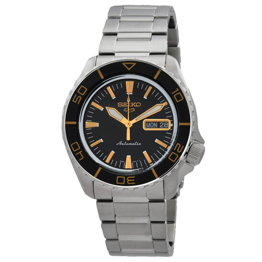 Relógio Seiko 5 Sports SKX Automático Preto Masculino SRPK99K1