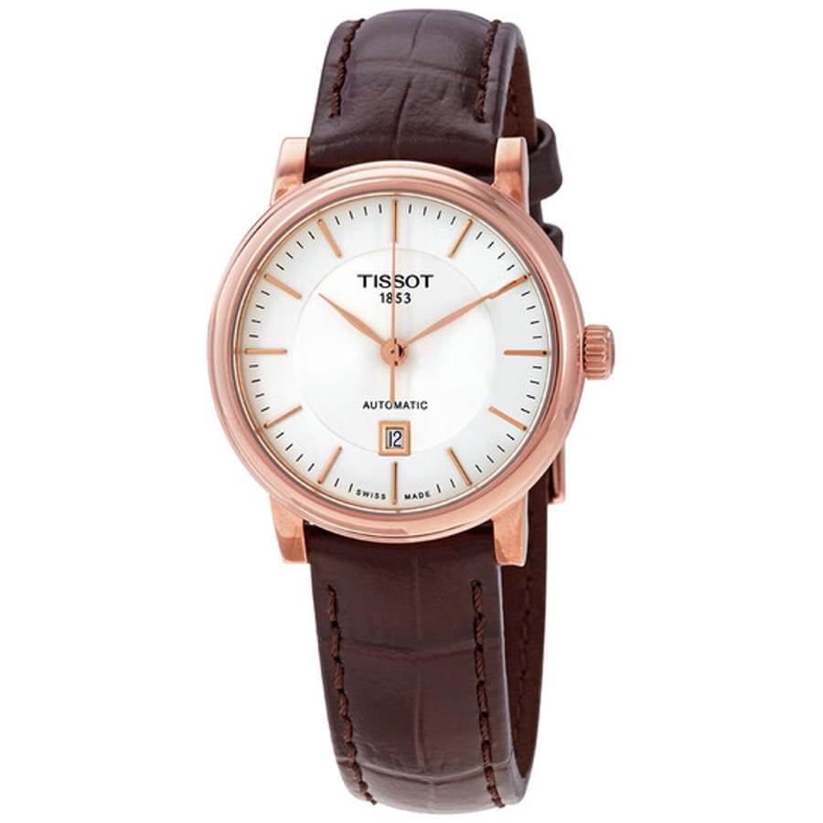 Relógio Tissot Carson Automático Prata Feminino T122.207.36.031.00