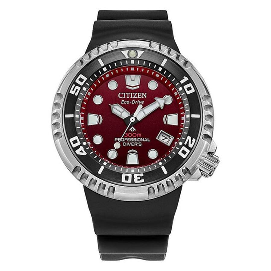 Relógio Citizen Promaster Dive Vermelho Degradê Masculino BN1024-01Z