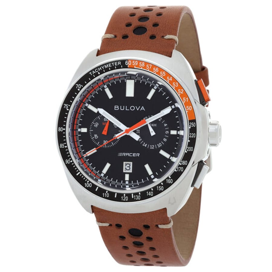 Relógio Bulova Racer Cronógrafo Quartzo Preto Masculino 98B427