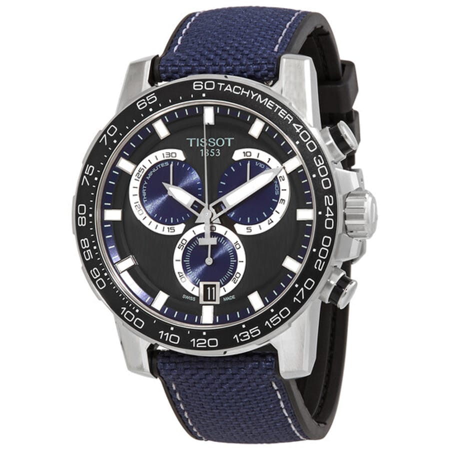 Relógio Tissot Supersport Cronógrafo Quartzo Preto Masculino T125.617.17.051.03
