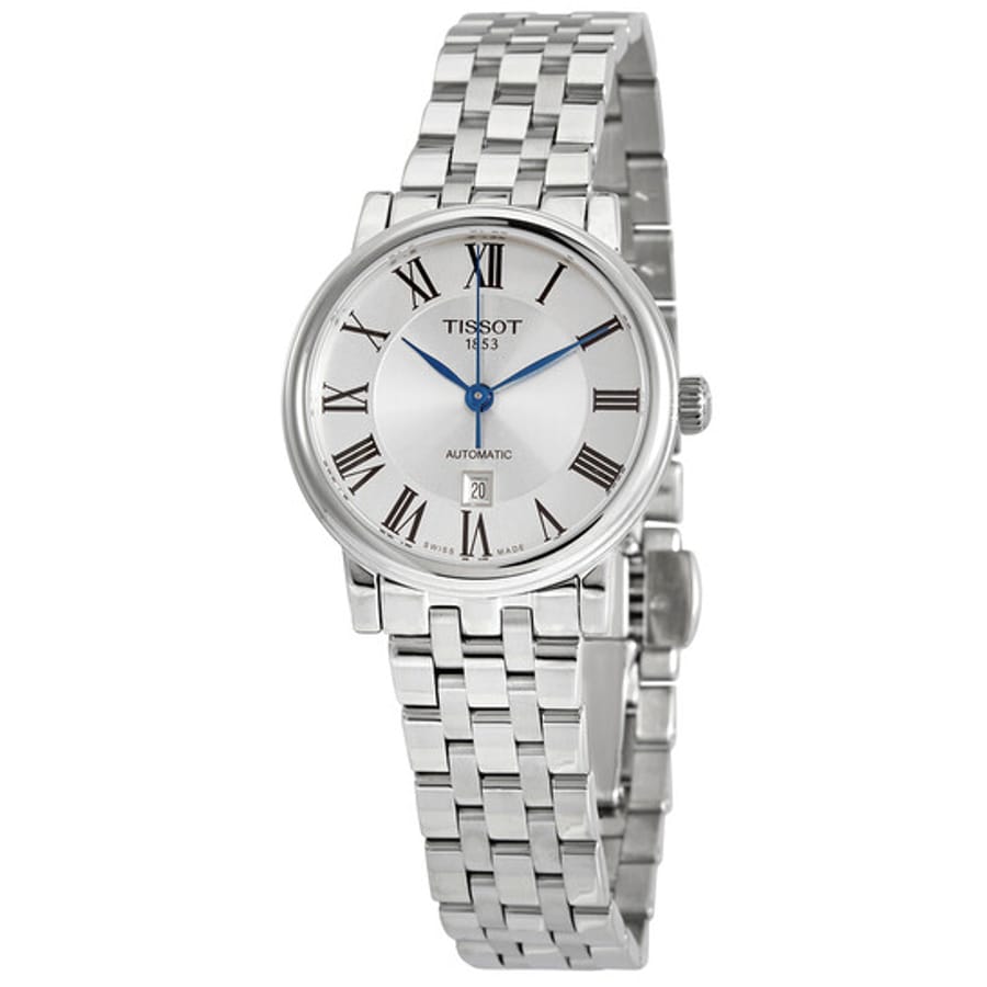 Relógio Tissot T-Classic Automático Prata Feminino T122.207.11.033.00