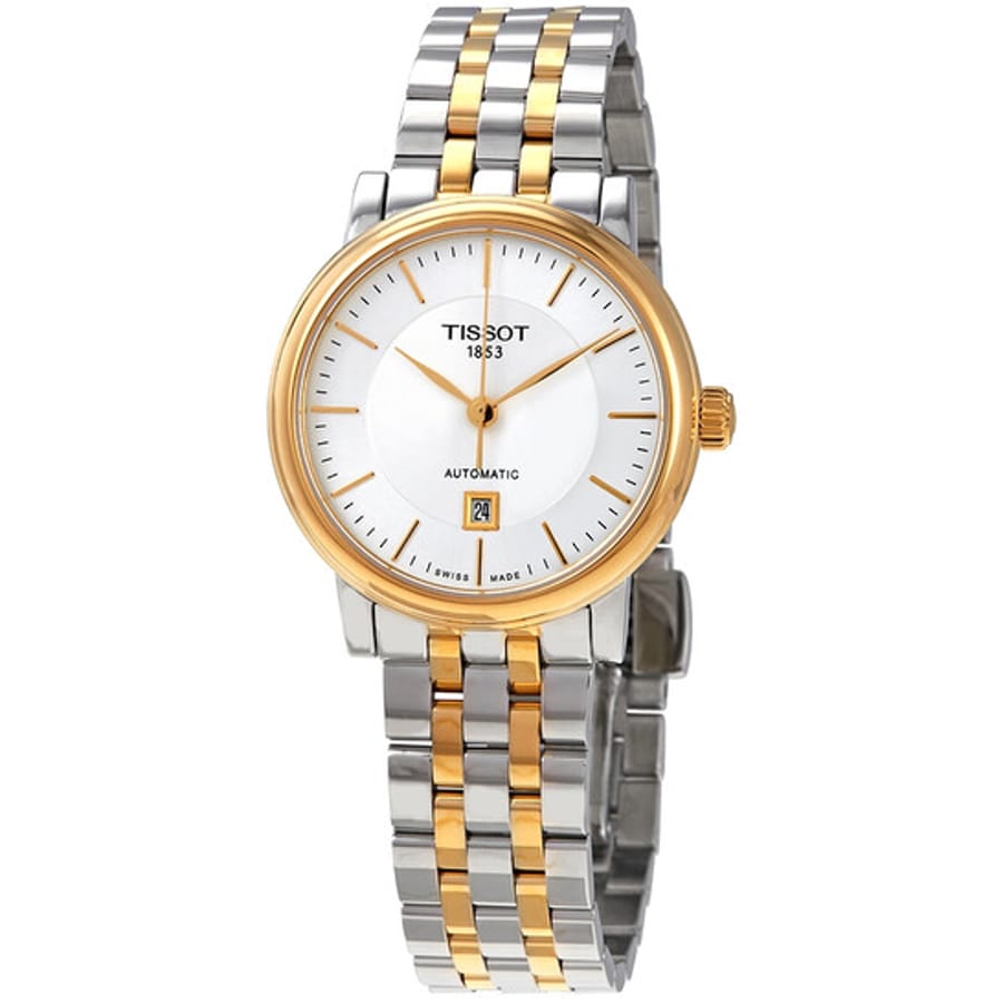 Relógio Tissot Carson Automático Prata Feminino T122.207.22.031.00